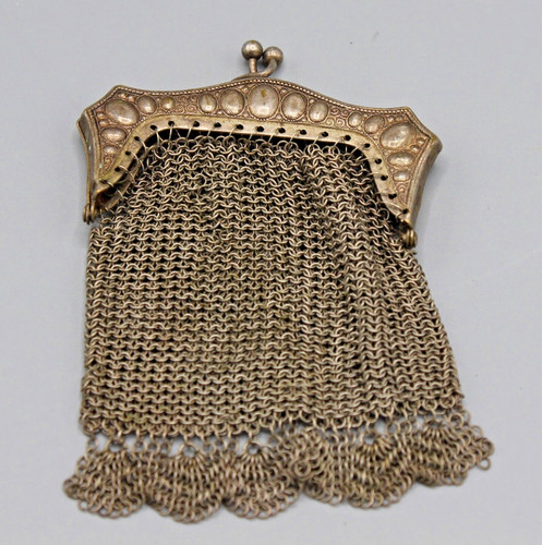 Ancienne bourse maille - bourse,