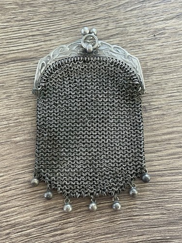 Ancien porte monnaie - en, maille