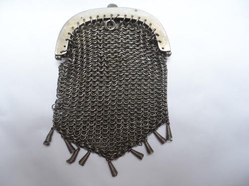 Ancien porte monnaie maille - porte,